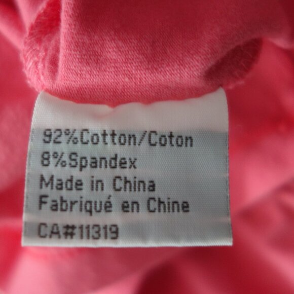 Everday Wear Pink V-Neck Short Sleeve T-Shirt 43-0049 Size M - Picture 12 of 13